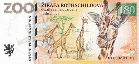 180 ZOO DVŮR KRÁLOVÉ Žirafa Rothschildova